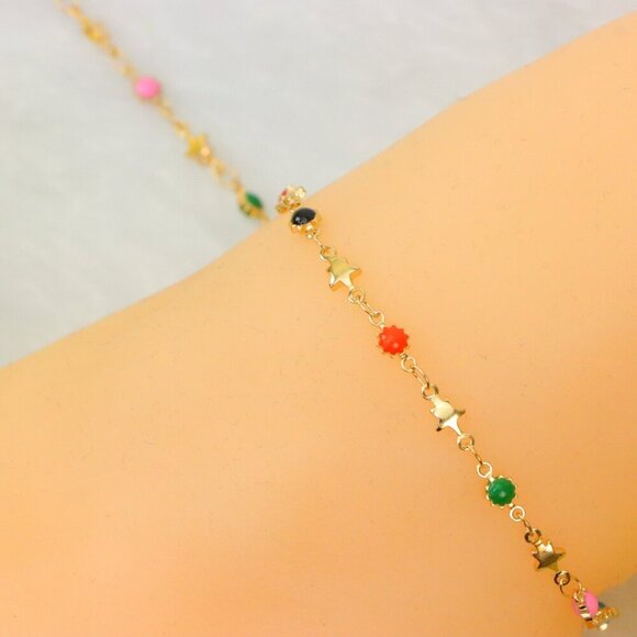 "Minimalist Anklet, Sleek & Modern Design, Women’s Fashion, YC110056-A - Picture 8 of 10